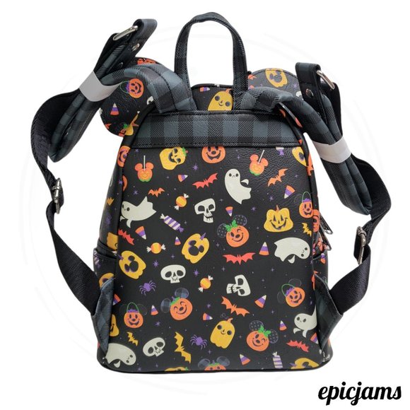Loungefly Disney Parks 2021 Minnie Mouse Halloween Mini Backpack - Picture 6 of 9